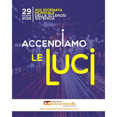 29 giugno, XVII Giornata Mondiale della Sclerosi Sistemica